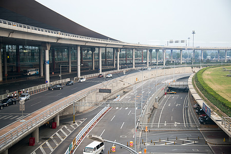 交通t3航站楼公共交通北京首都机场图片