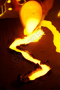 光效果熔炉金属工业锻造图片