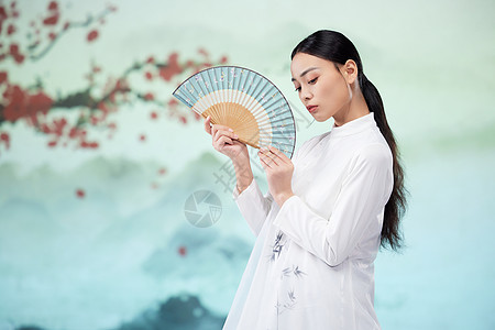 扇子国风图片_扇子国风素材图片大全_摄图网