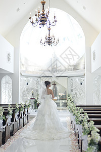 结婚仪式婚礼教堂图片