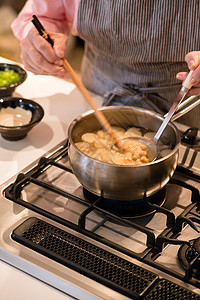 烹饪美食特写图片