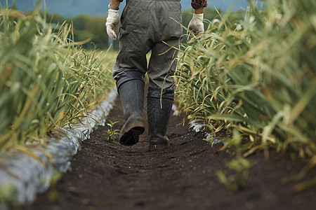 相反而走的背影图片