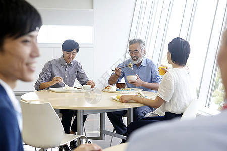 特惠季员工食堂餐厅就餐形象背景