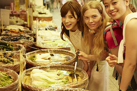 外国女性和日本女性观光市场图片
