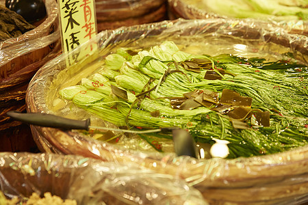 日本市场的凉菜图片