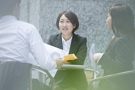 漂亮女白领形象图片