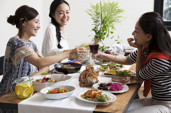 闺蜜聚餐图片