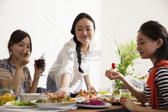 闺蜜聚餐图片