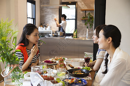 闺蜜聚餐图片