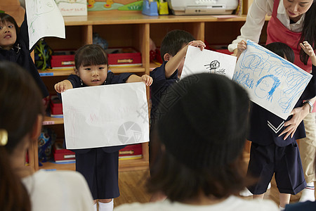 小孩儿童教室托儿所访问图片