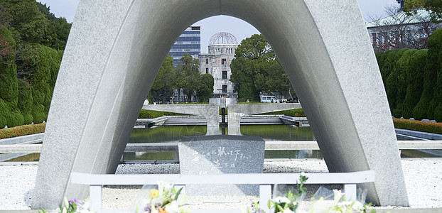 广岛和平纪念公园背景图片