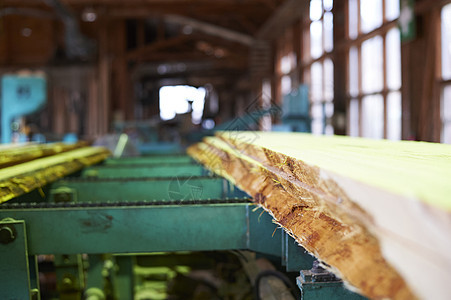 处理木材的木工厂图片