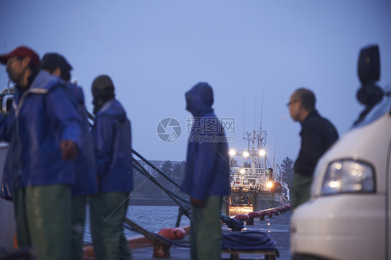 大海码头劳动力捕鱼业图片