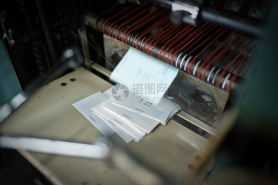正在做印刷的机器图片