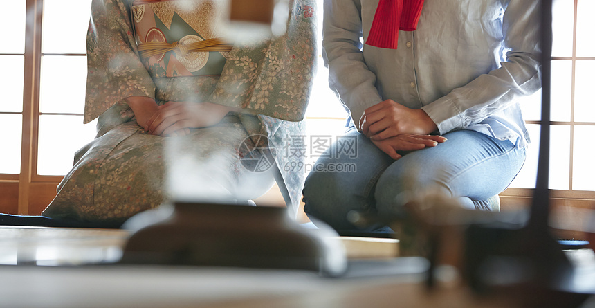 茶屋特写图片