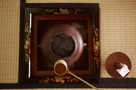 抹茶日式服装茶器茶道画像图片