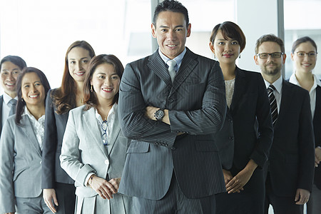 百老汇领导力职场团队领导肖像背景
