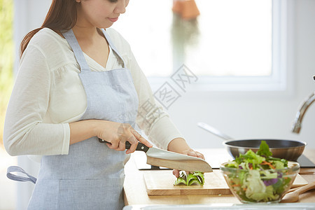 做饭的家庭主妇图片