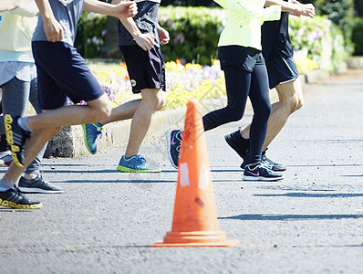 马拉松比赛竞争赛跑运动员图片