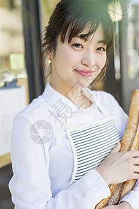 咖啡店女职员图片