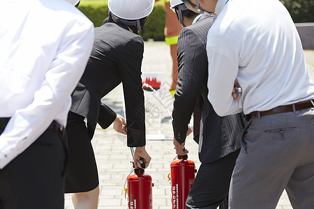 企业加强学习消防培训图片