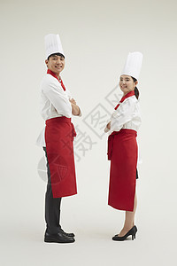 穿制服的专业厨师图片