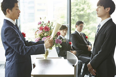 官方的男人商人商业颁奖典礼图片素材