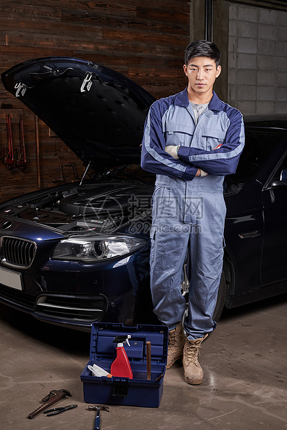 神谕负责人姿势汽车工程师机械师