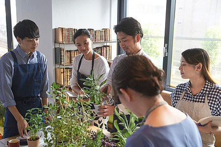 度假指导人类文化学校共同种植讲师学生图片