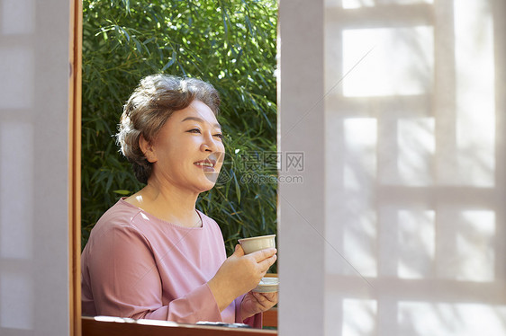 幸福住房轮廓祖母图片