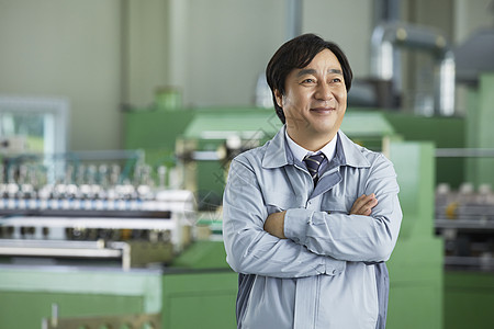 工厂厂长展示形象图片素材