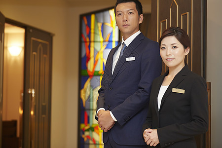 酒店商务管理人士背景