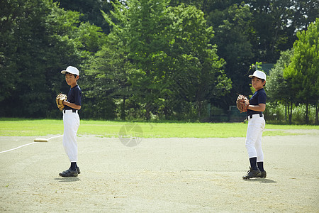 小孩新鲜通体练习少年棒球投球的孩子们图片