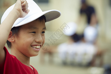 少年肖像清爽男孩棒球男孩画象图片