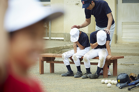 学校田地夏天男孩棒球令人失望图片