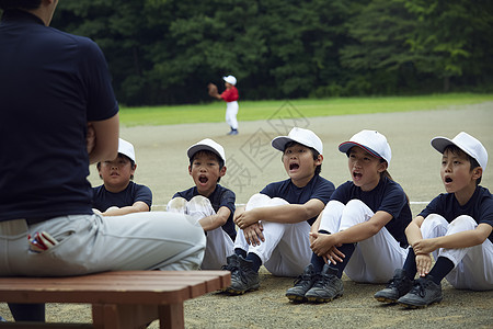 领域夏男男孩棒球队会议图片