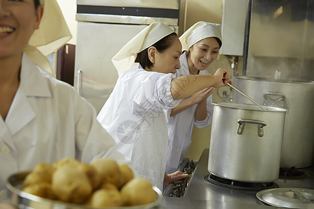 幸福菜肴职业午餐做饭图片