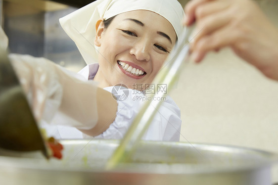 快乐创建水稻午餐做饭图片