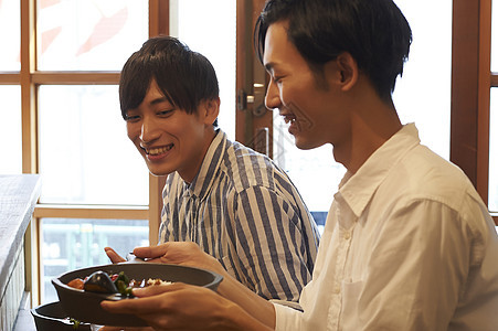 留白厨房流行订购烹饪咖喱客户图片