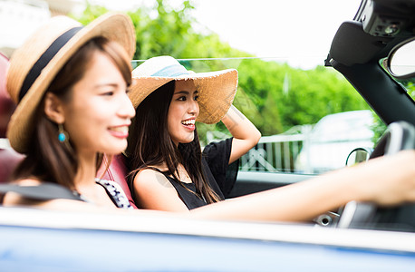 半腰照女孩清澈在冲绳旅行的妇女图片