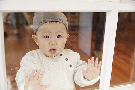 打破非常小强烈的感情婴儿可爱韩国图片