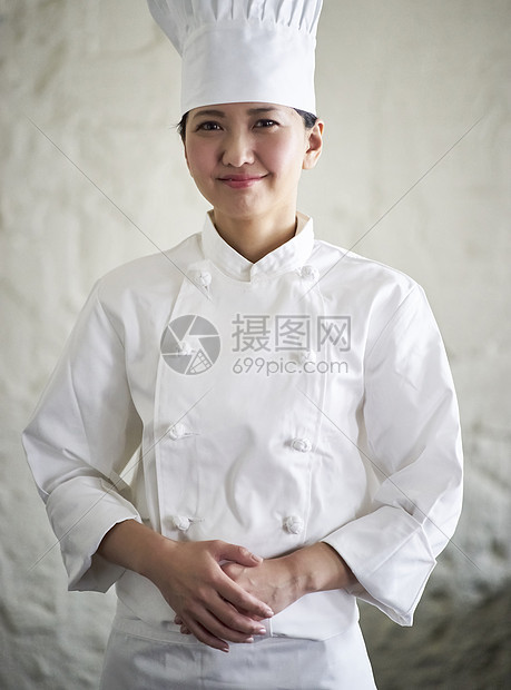 户内厨师肖像女人图片