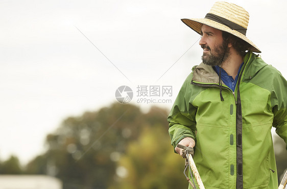 外国人体验农业种植生活图片