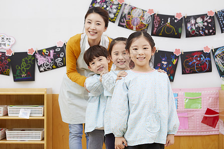 分庭律师成人成年男子幼儿园孩子老师韩语图片