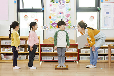 恳求应收账款分类账剪贴板幼儿园孩子老师韩语图片