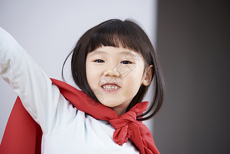 住房生活女孩穿斗篷图片