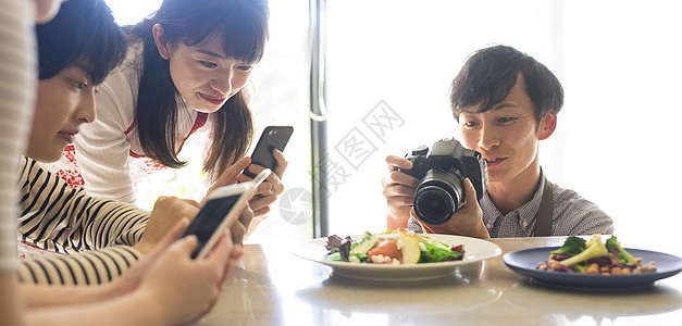 男青年美食摄影课程图片