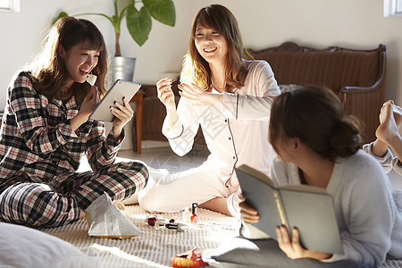 点心女生壮年睡衣派对妇女协会图片