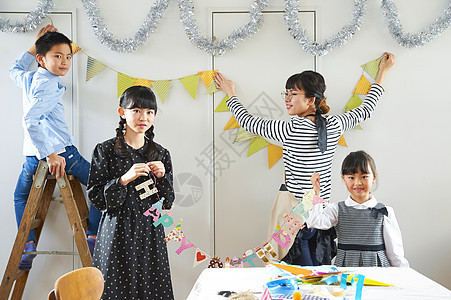 政党流行少女生日聚会准备图片