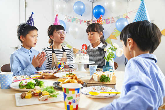 儿童生日聚会图片